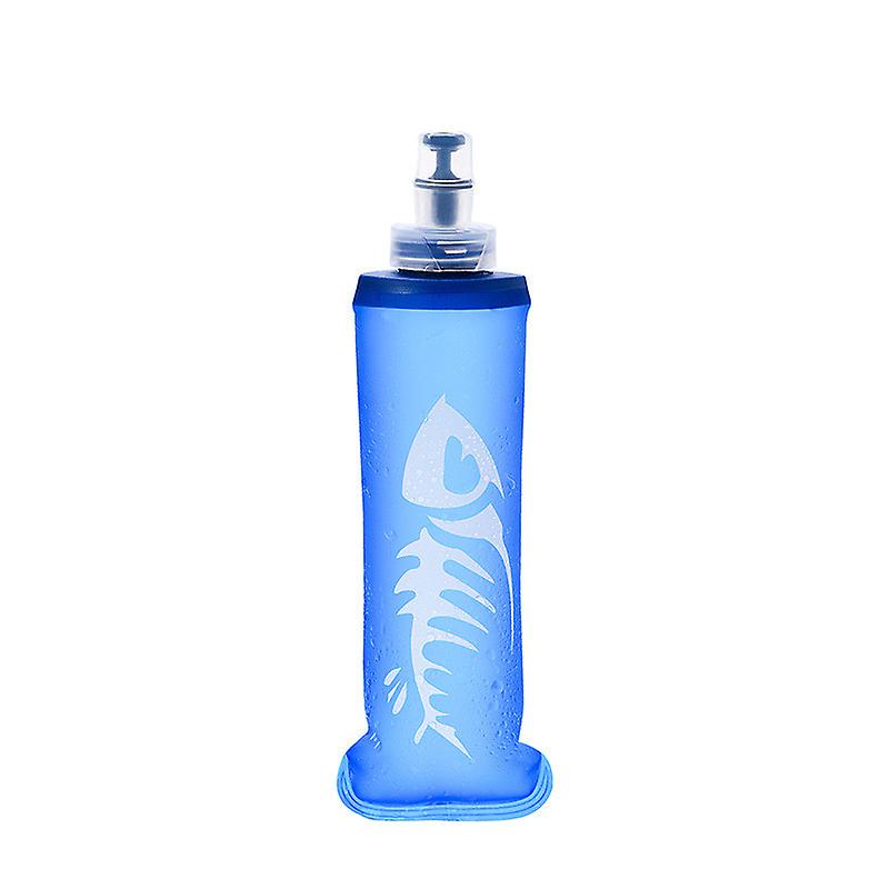 250/500ml Soft Flask Folding Collapsible Water Bottle Tpu Bpa Free For Running Hydration Pack Waist Bag Vest For Outdoor Camping