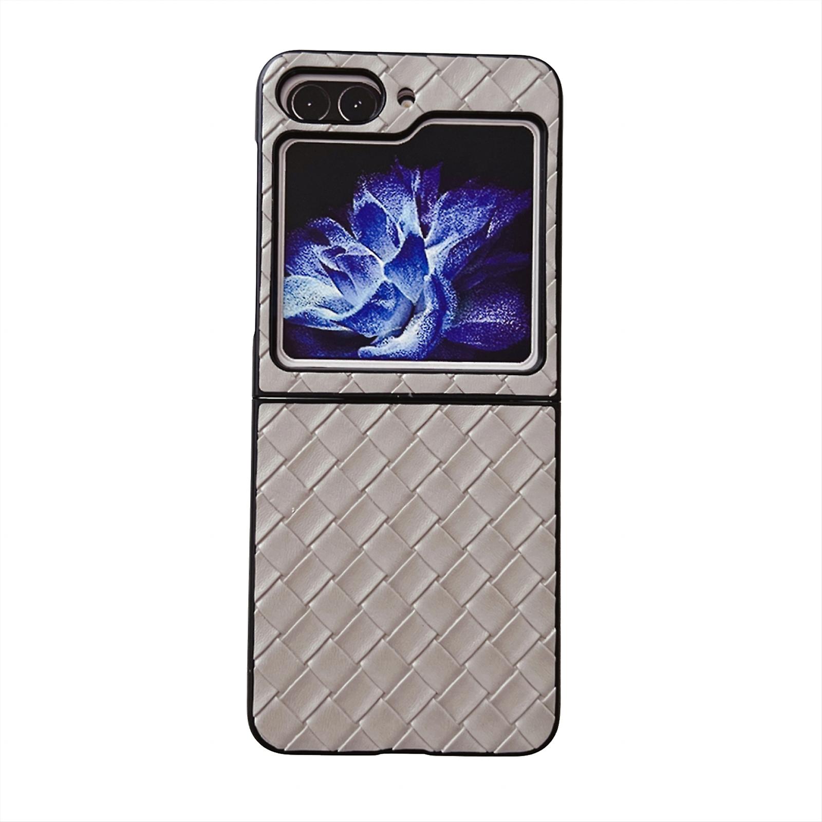 Woven Texture Case For Samsung Galaxy Z Flip5 5G