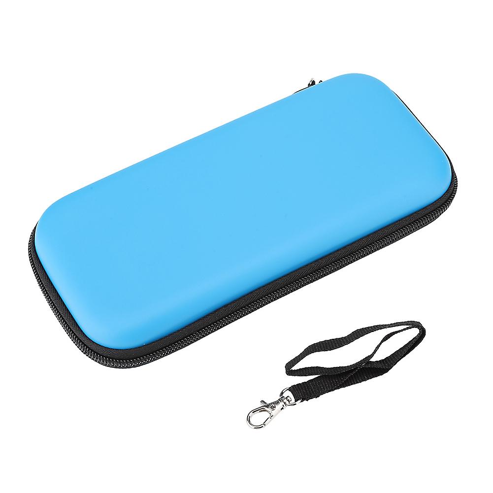 Waterproof Portable EVA Hard Carrying Bag Storage Case for Switch Lite Console (Blue)