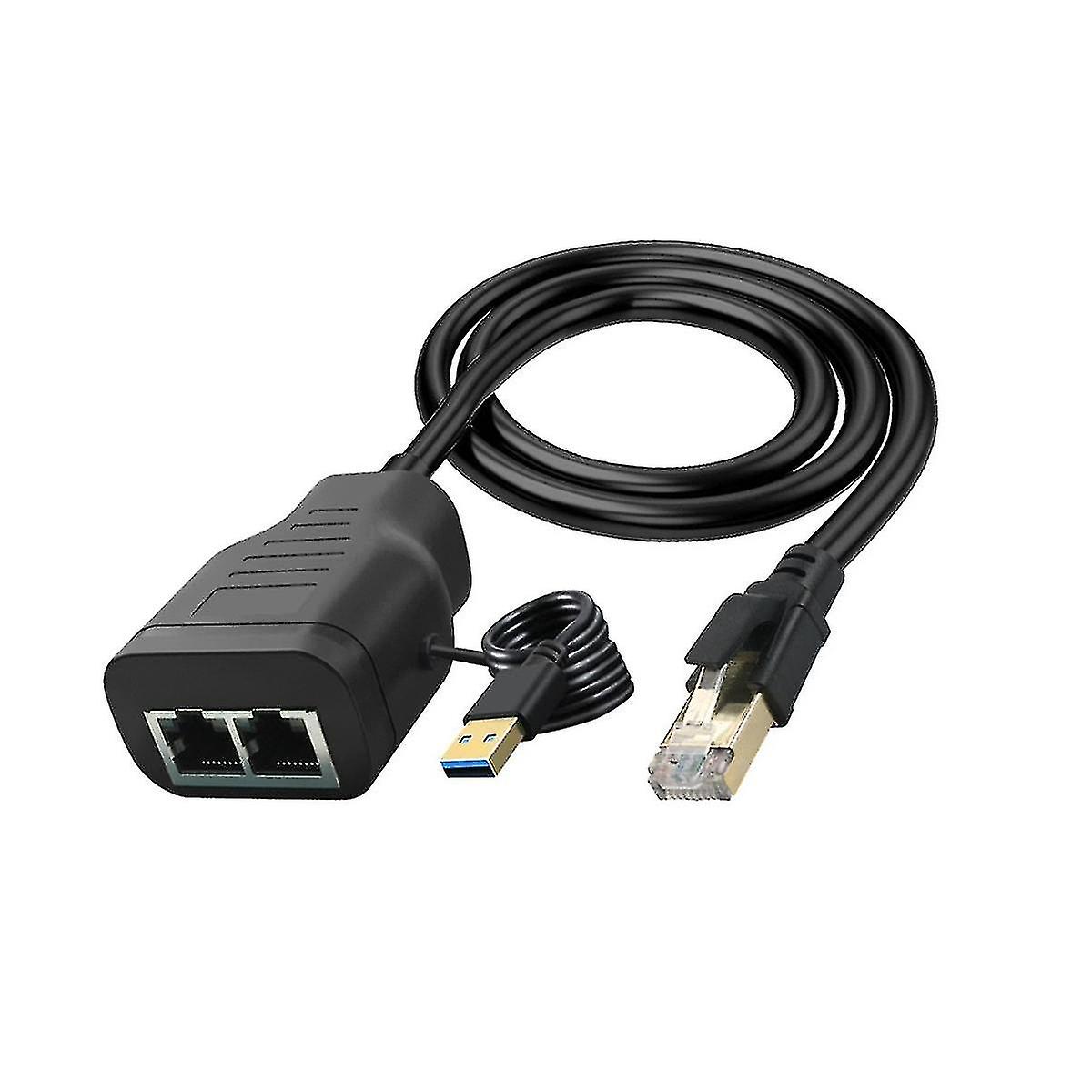 Network Splitter Rj45 1 In 2 Network Tee Cable Rj45 Network For Computer Tv Set-top Box Router