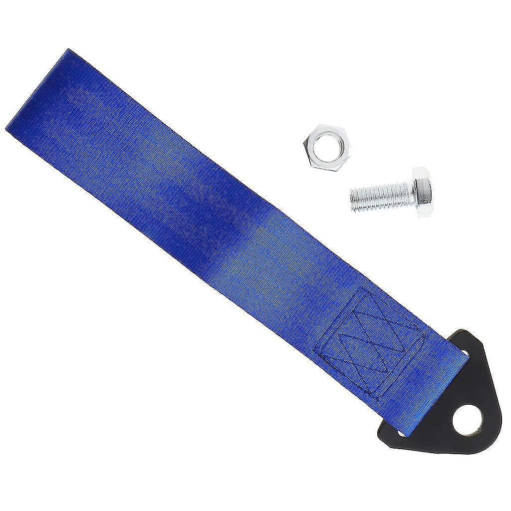 Car Automotive Tow Strap Set Front/rear Bumper Hook Green