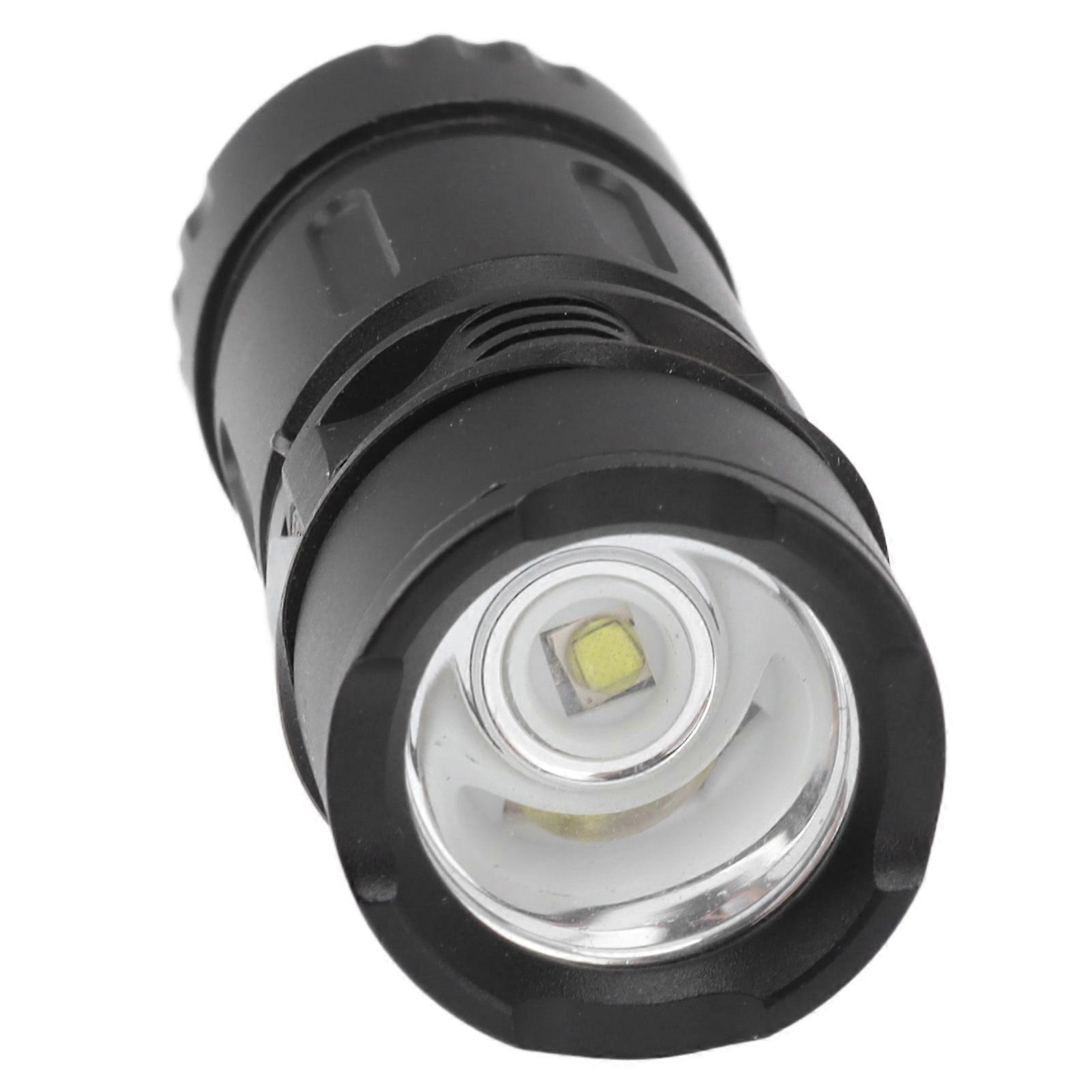 Small Flashlight USB Rechargeable 5 Modes 1000LM Waterproof Compact Mini Pocket Sized EDC Flashlight for Outdoor