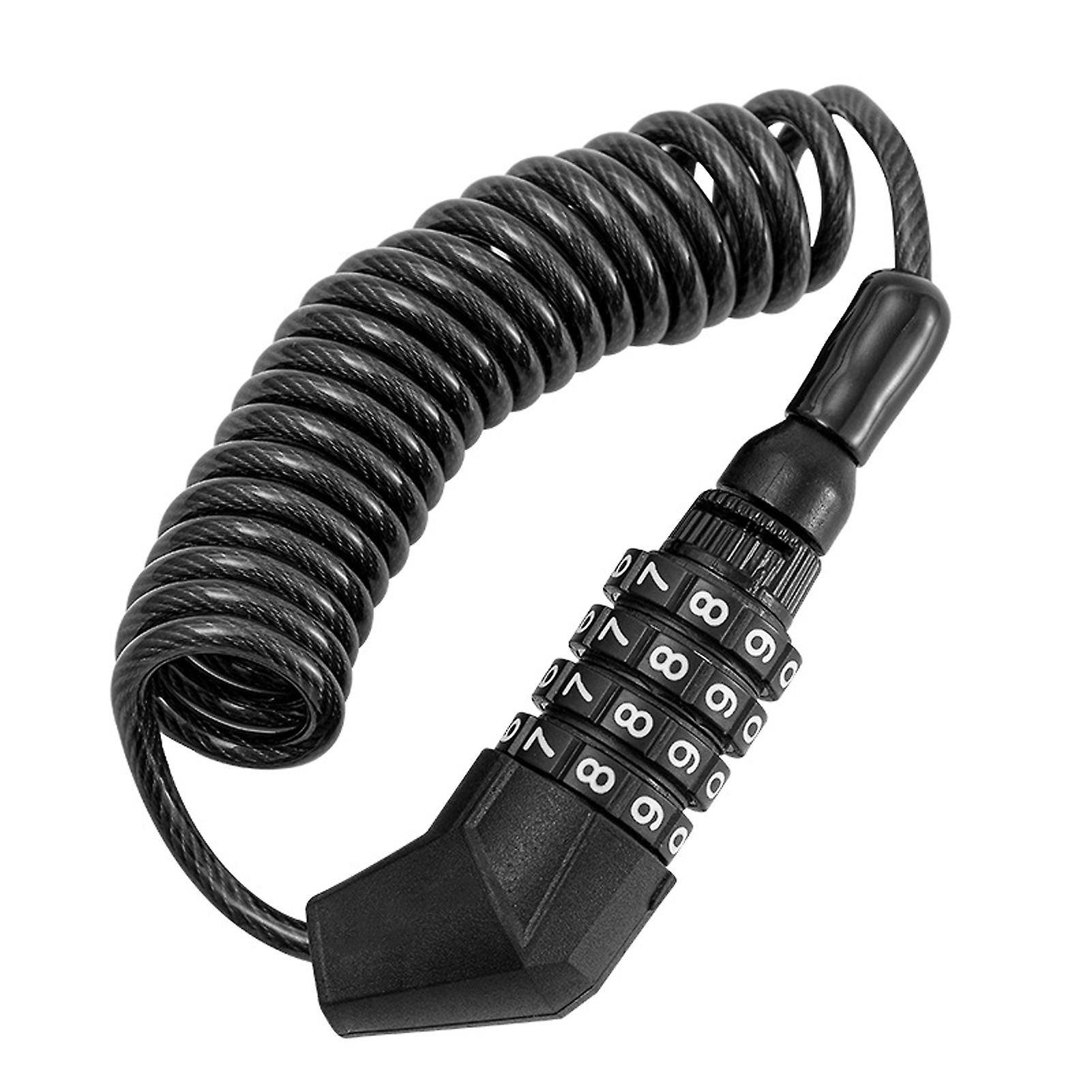 Bicycle Motorcycle 4 Digit Password Helmet Lock for Backpacks