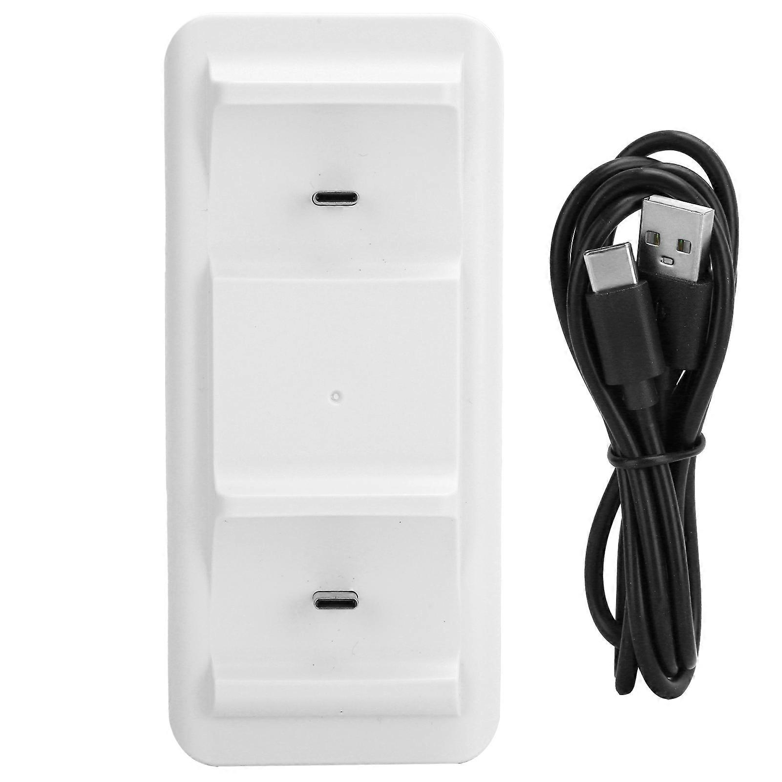 SND-463 Dual Charger Stand for PS5 - Safe, Slim, and Portable Controller Charging