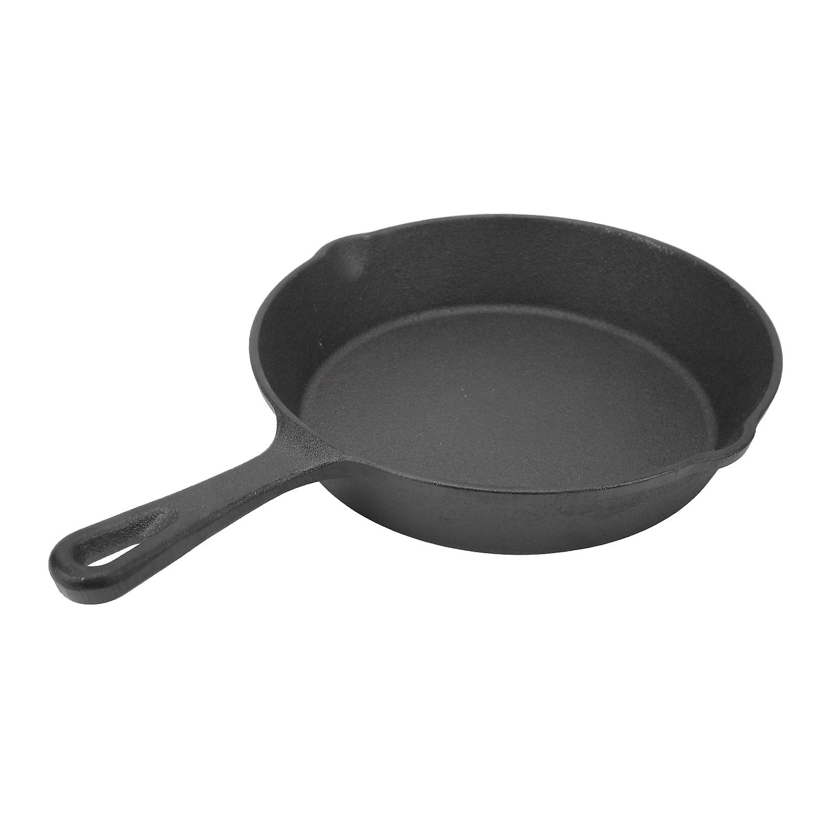 Versatile 16cm Cast Iron Skillet for Camping, Grilling, and Baking