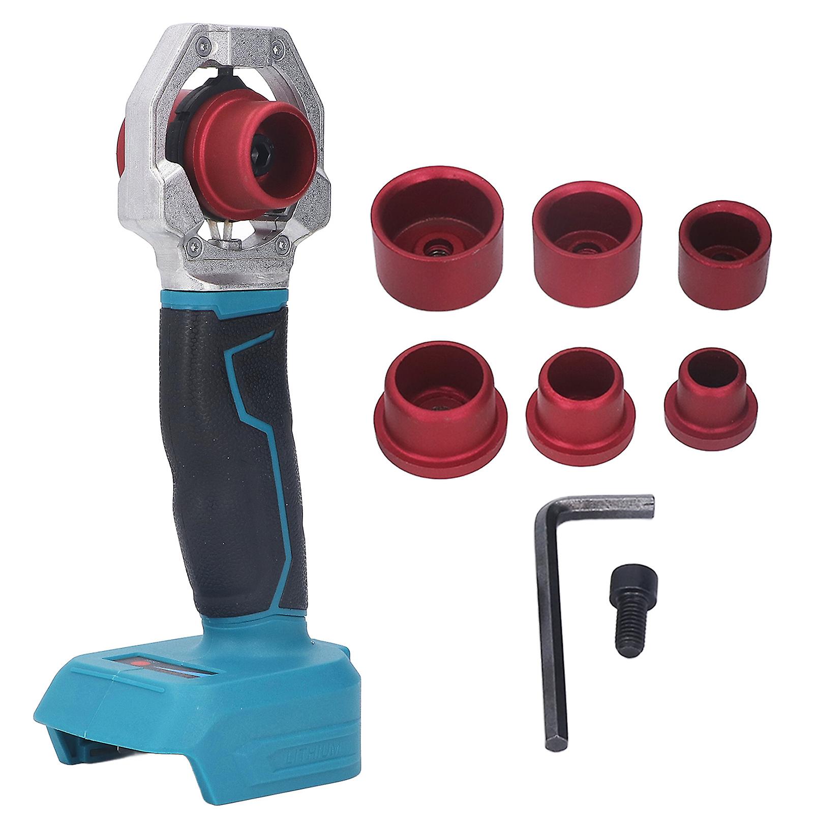 Risegun Plastic Water Pipe Welder, Cordless Handheld Socket Fusions Welder Kit Lithium Battery Rechargeable Cordless PPR Hot Melting Welding