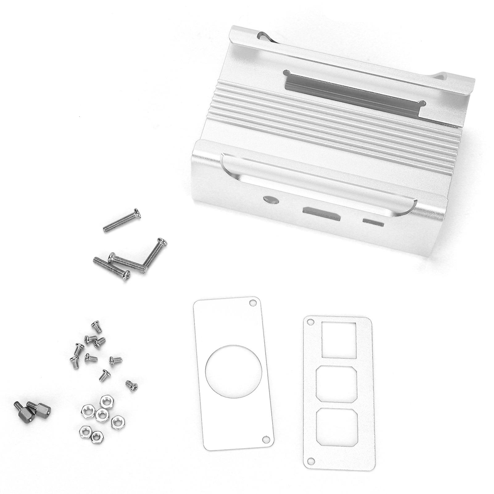 Custodia protettiva in metallo Custodia in lega di alluminio resistente con lavorazione CNC per Raspberry Pi 3rd