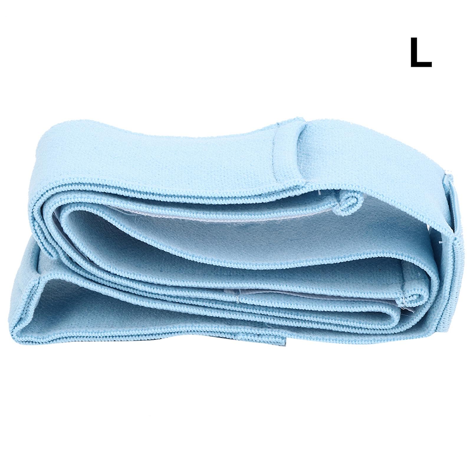 Peritoneal Dialysis Conduit Belt Adjustable Breathable Abdominal Back SupportBlue L