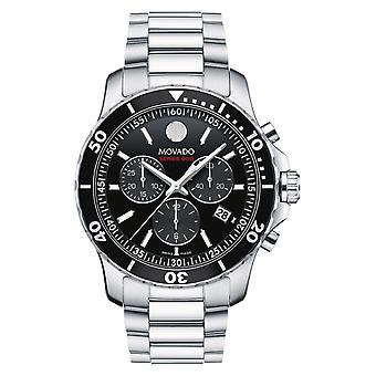 Movado Series 800 Swiss Quartz Analog Men's Watch with Stainless Steel Bracelet 2600142