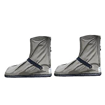 Rain Shoe Cover Vanntett gjenbrukbar Unisex motorsykkel sykling sykkel Rain Boot Sko Dekker regntette sko Cover, m