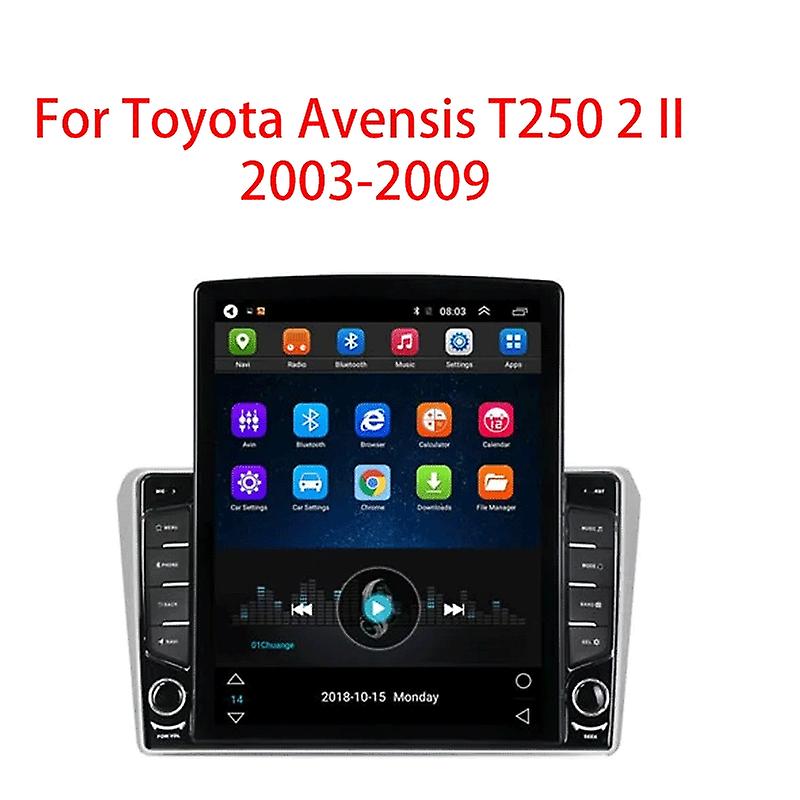 For Toyota Avensis T250 2 II 2003-2009 Tesla Type Android Car Radio Multimedia Player Navigation GPS