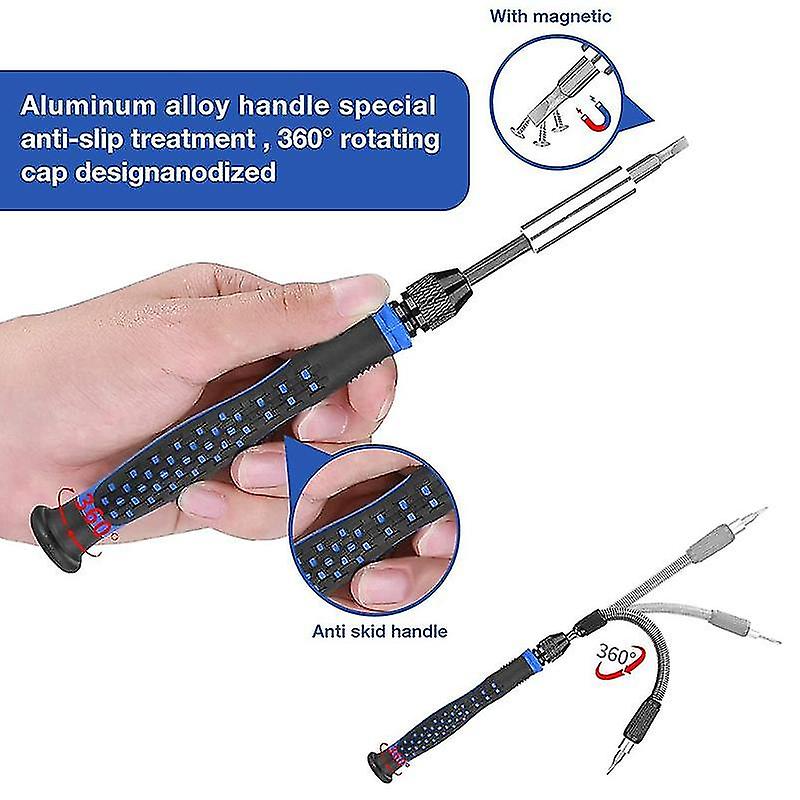 Precision Screwdriver Set, 126 In 1 Magnetic Screwdriver Kit, Multi-function Professional Repair Tool Kit