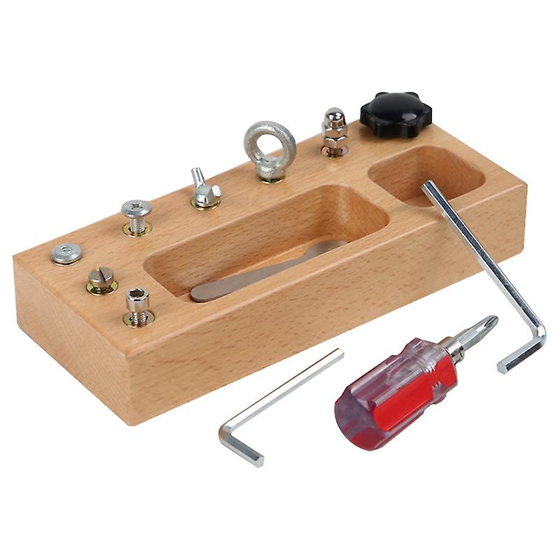 Screwdriver Board Sensory Preschool Learning Toys Set Kit Toddler Travel For 3 4 5 Year Old