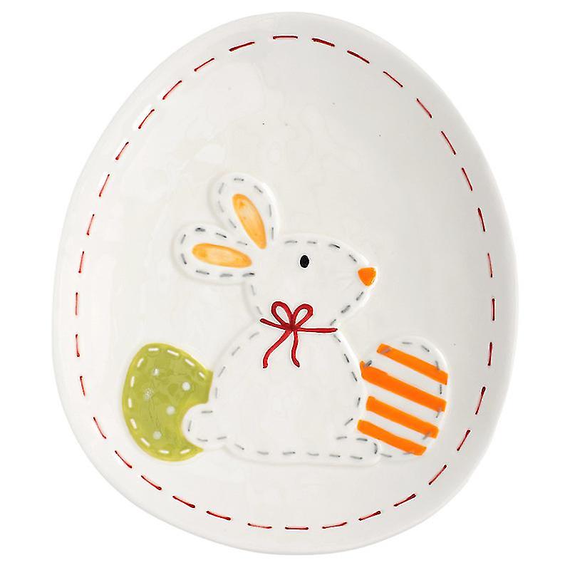 1pcs Ceramic Plate For Easter Hotel Display
