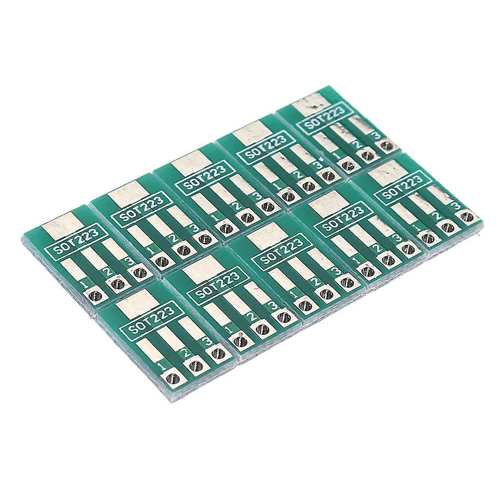 30Pcs Sot89/sot223 To Sip Patch Transfer Adapter Board Sip Pitch 2.54mm Pcb Tin Plate