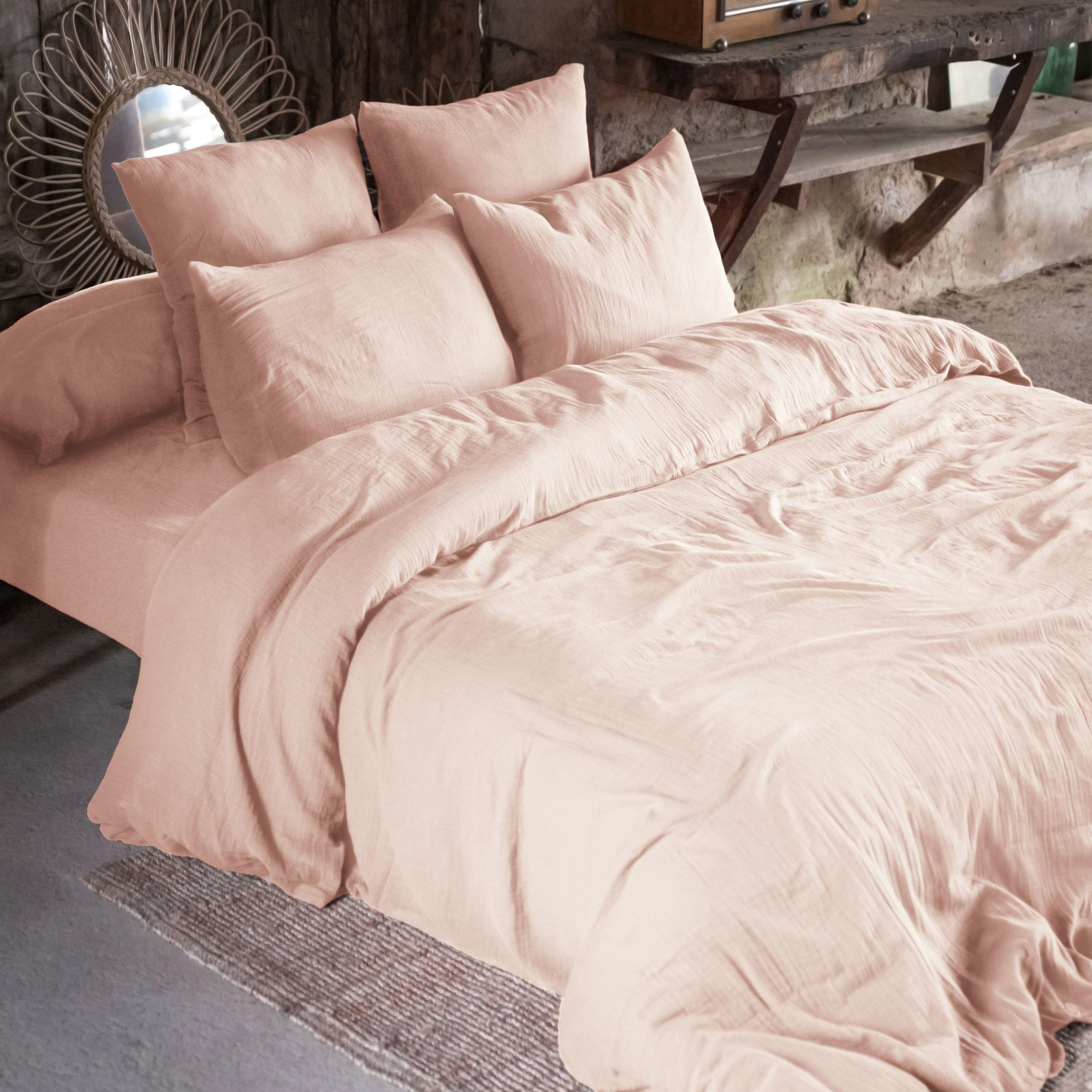 Duvet Cover 140 x 200 cm GAÏA Marshmallow