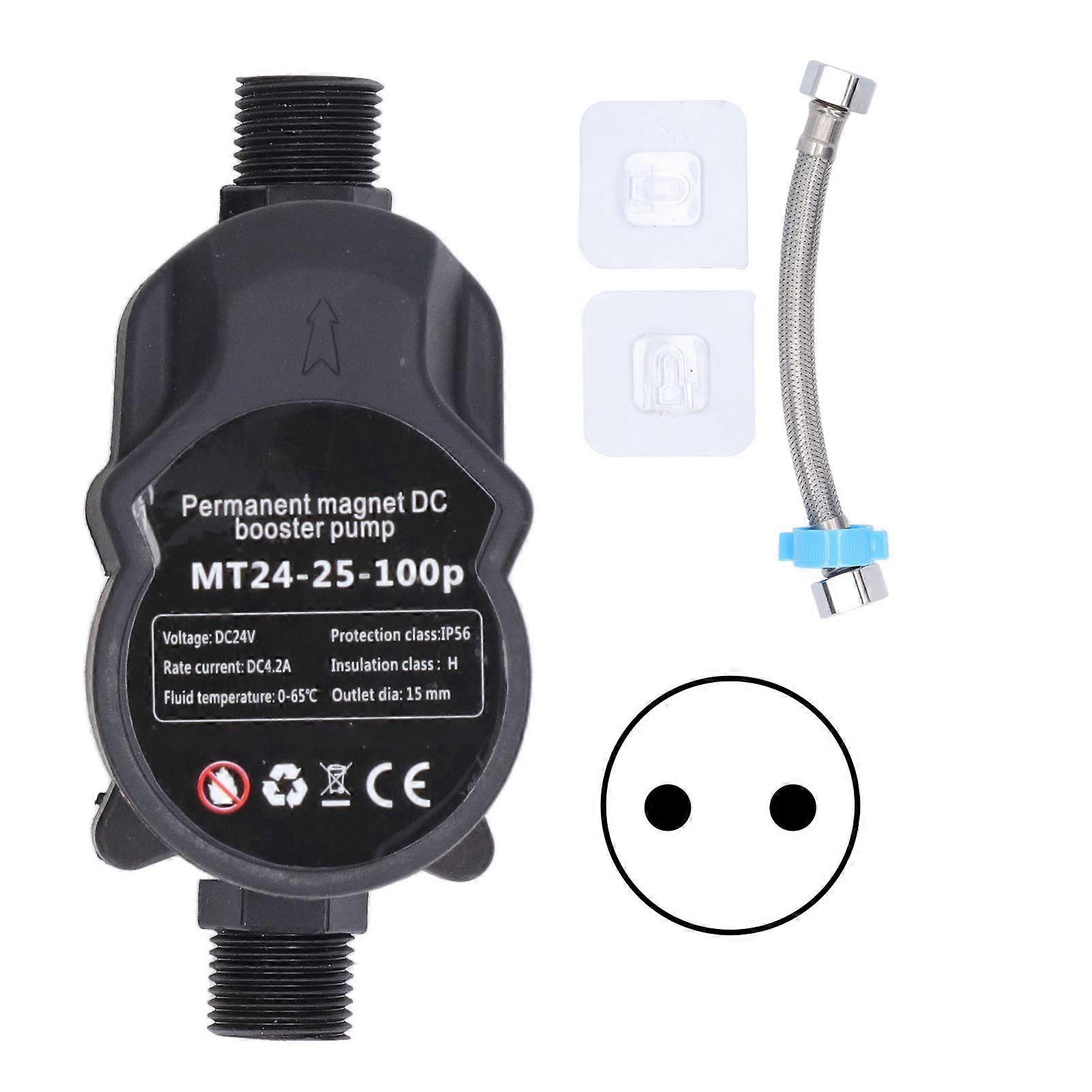 Booster Pump Automatic Water Pressure Shower Boosting Recirculating Wall Mount 24vdc 100240v Eu Plug