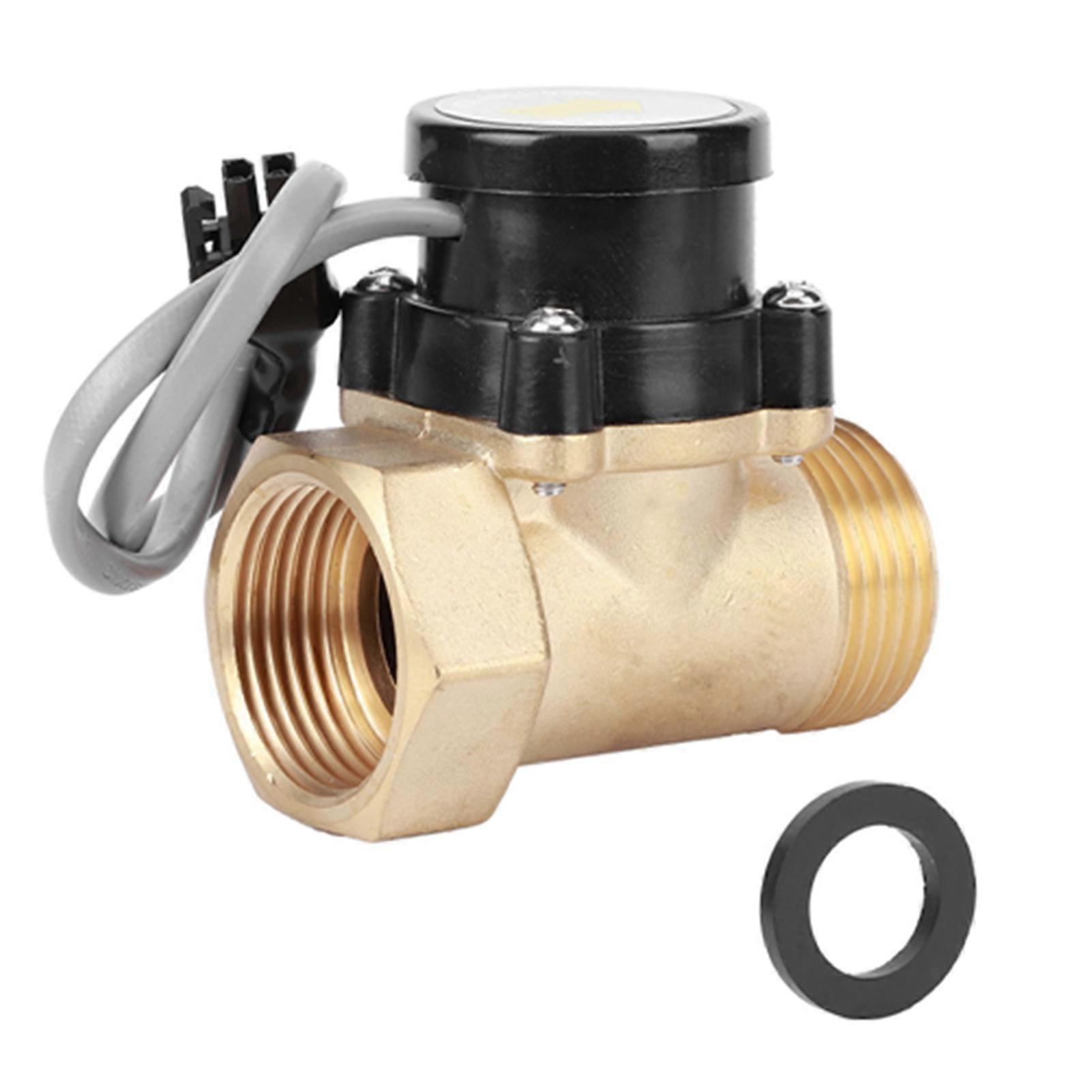 Water Pump Flow Sensor Brass Electronic Pressure Automatic Control Switch G1in HT?30 1?1 110V