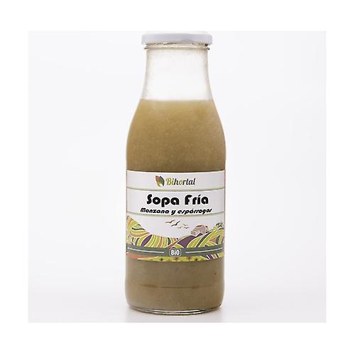 Cold organic apple and asparagus soup 500 ml