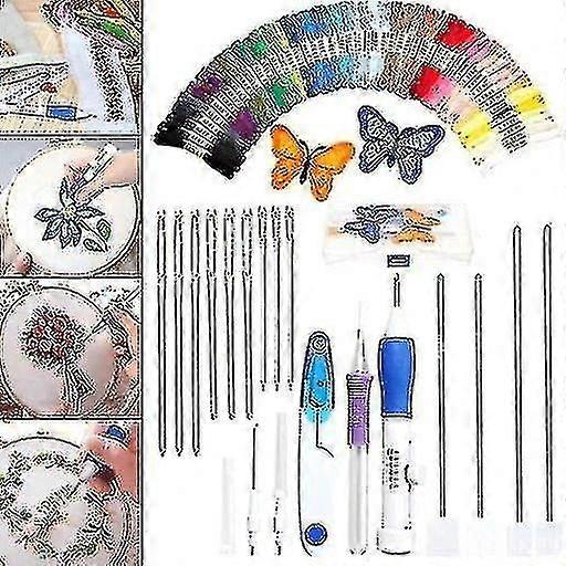 69 Stück Stickloch Kit Stitng Tool Set