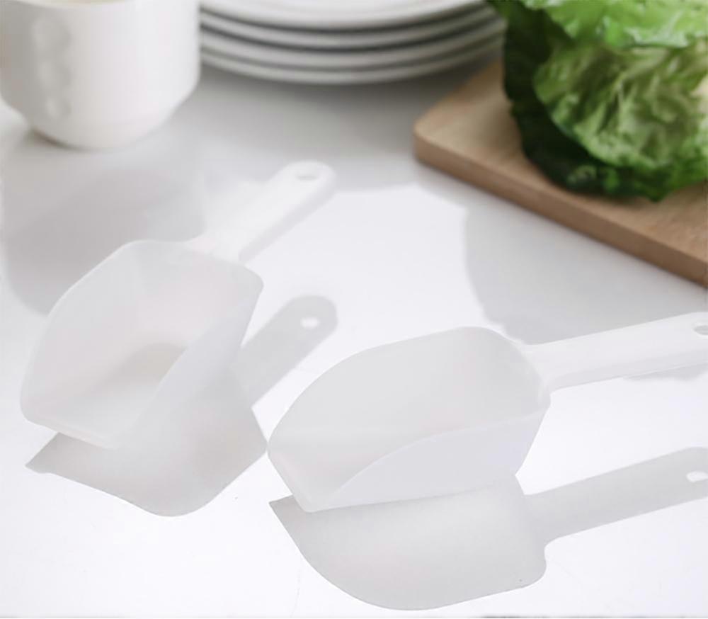 Baking/weighing/bottling scoop, plastic, halvar, white, 11*5.1*4.5cm