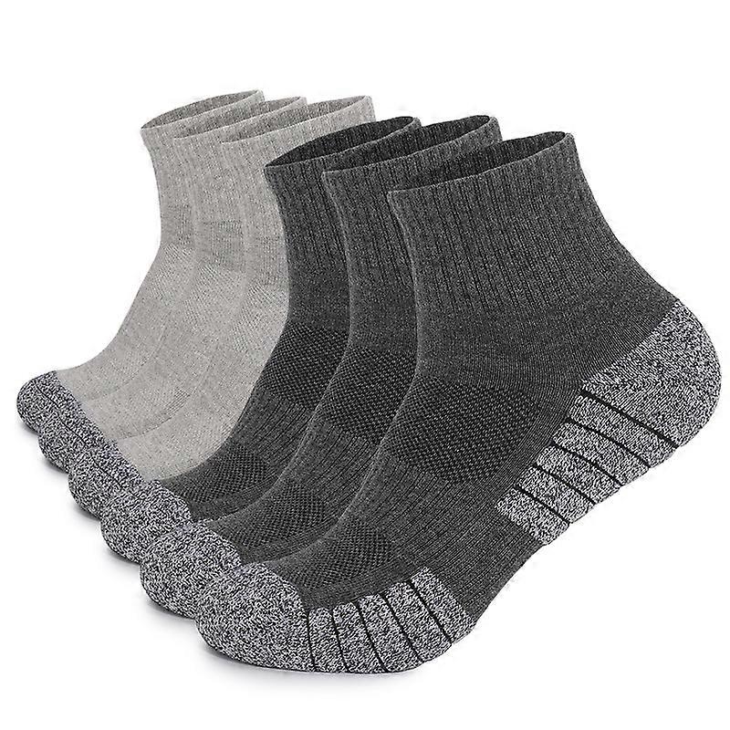 Men's  Humidity Control Sailor Socks 6-Pack