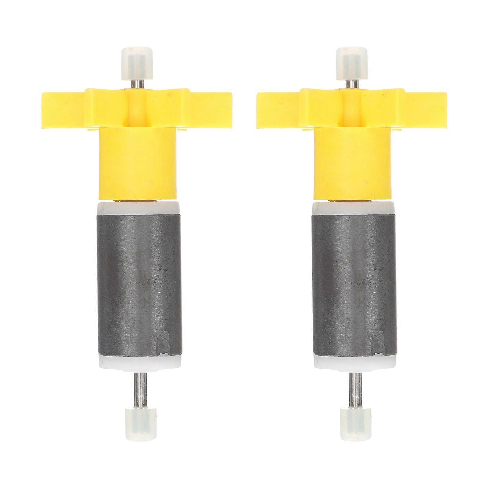 2pcs Submersible Pump Rotor Replacement Filter Impeller Pump Rotor Impeller