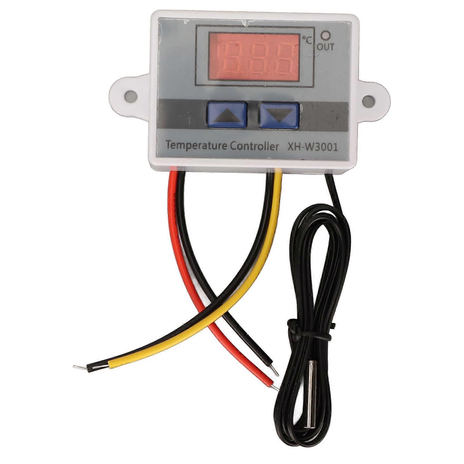 Digital LED Temperature Controller Module with Waterproof Probe Programmable Temperature Controller