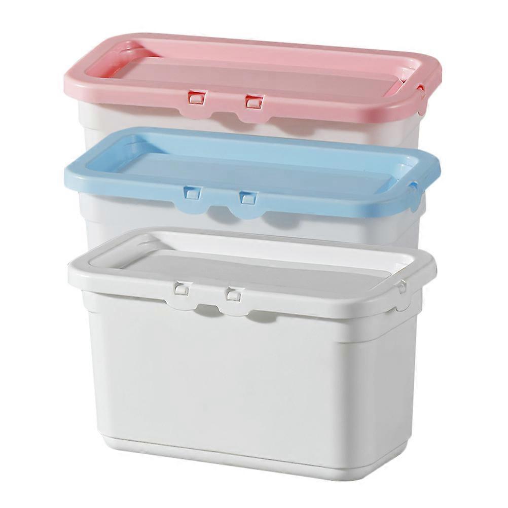 3pcs Laundry Pod Box Washing Container Laundry Beads Canister Containers with Lids