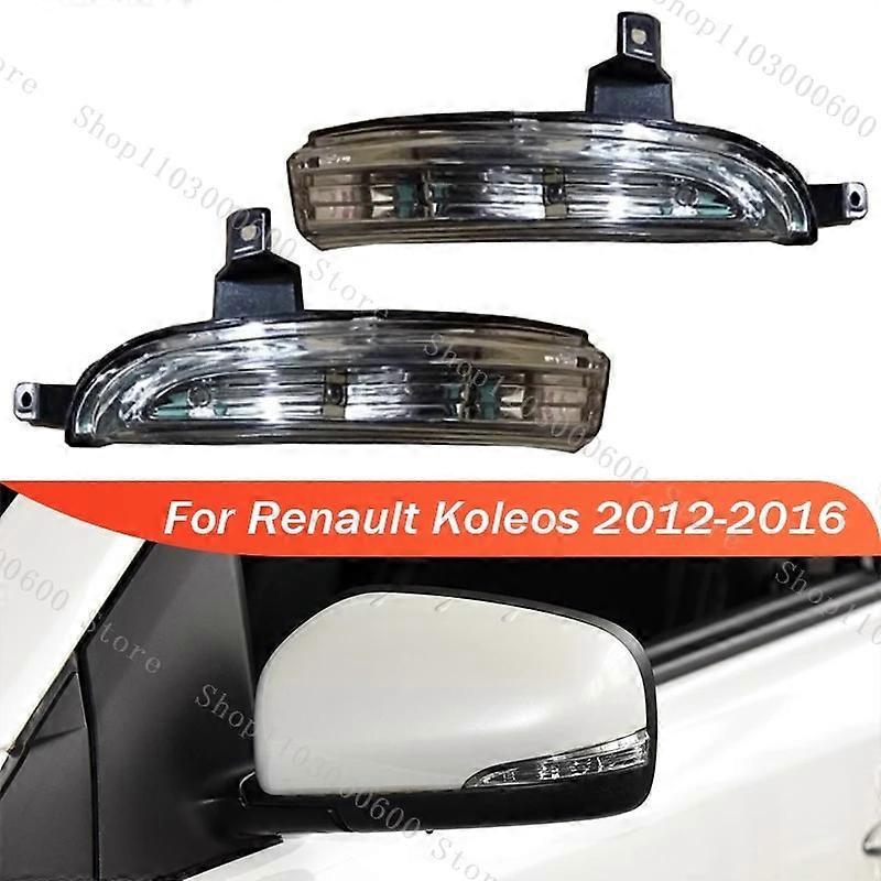 For Renault Koleos 2012-2016 Wing Door Side Rearview Mirror Turn Light Signal Indicator Lamp Light 26160-1783R 26165-8494R