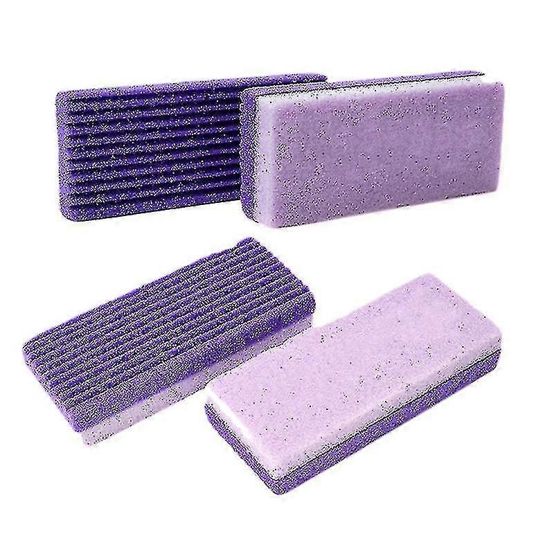 4pcs Foot Pumice Sponge Stone Pedicure For Foot Callus Exfoliate Hard Remove Pedicure Scrubber