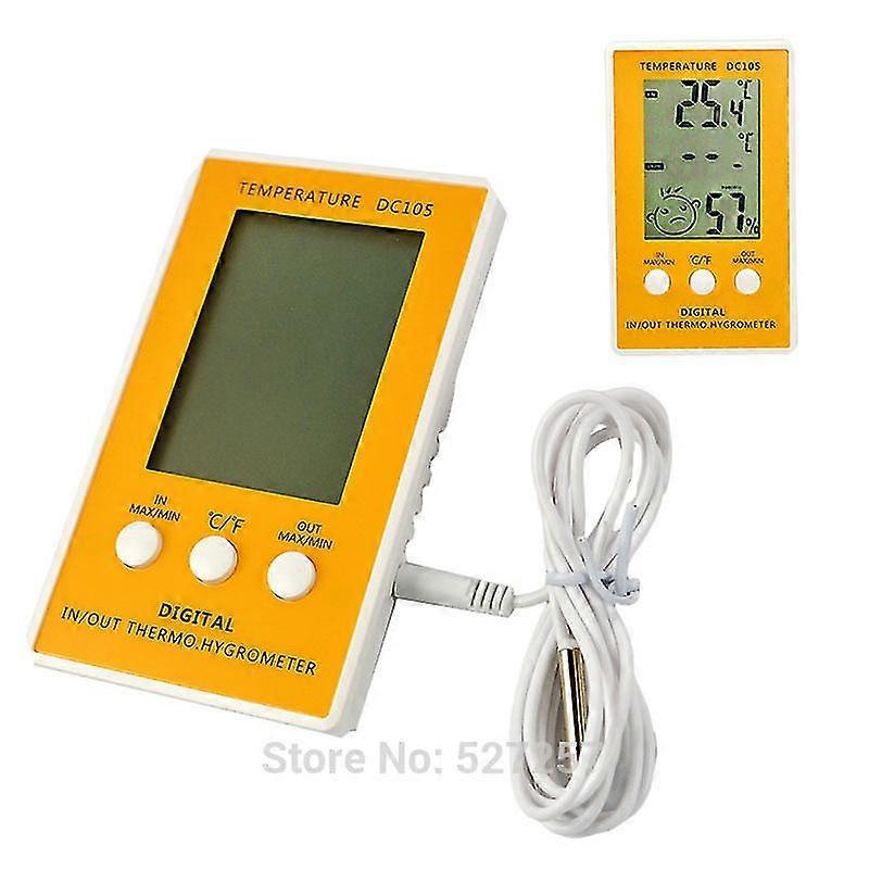Car Thermometer Inside Outside LCD Digital Display Temperature Meter