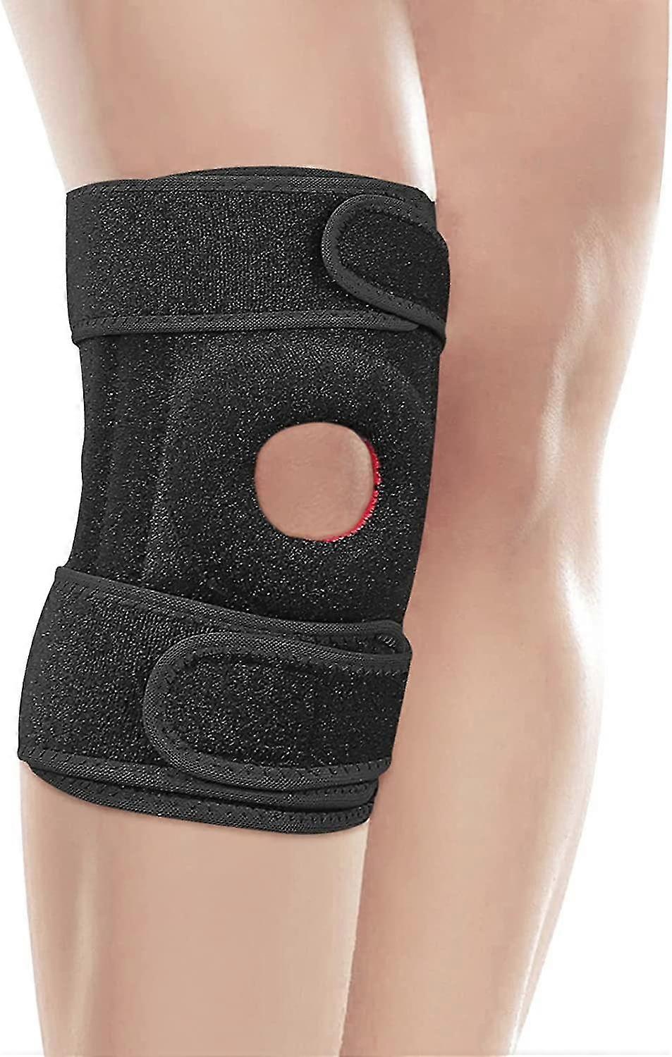 Knee Brace Knee Support Adjustable Compression Knee Brace Knee Compression Sleeve Support For Men And Women For Running Single