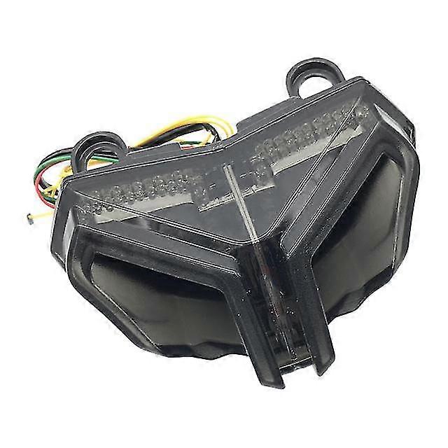 Motorcycle led smoked high brightness sequential integrated turn signals 98 998 r/s 2007-2013