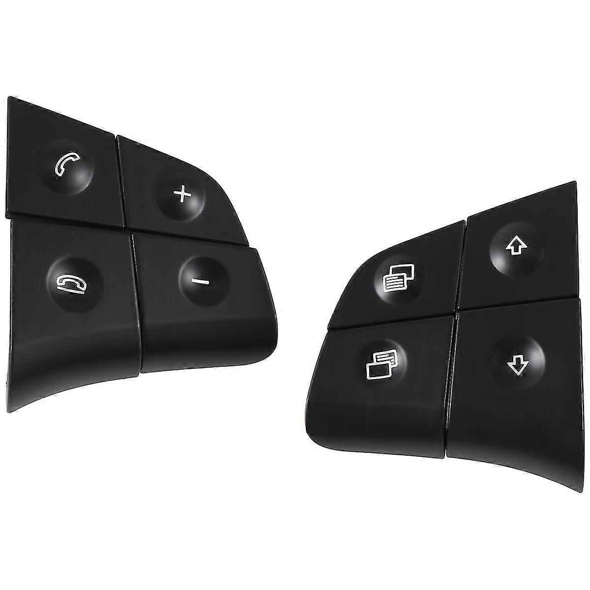 Nero 4 tasti volante pulsante multifunzione interruttore pulsante interruttore interruttore per ml b r