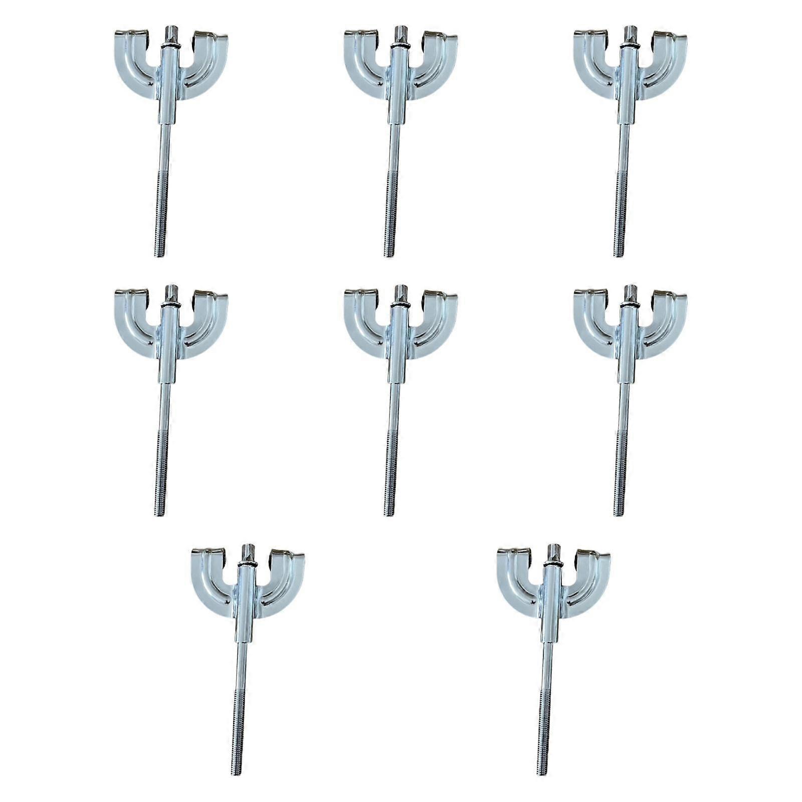 8x bassorummun kynnet kulutusta kestävät lyömäsoittimien lisävarusteet M6