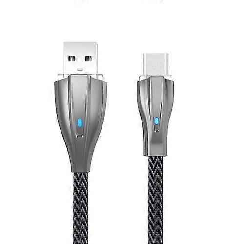 KIVEE KV-CB021B 5A Type-C / USB-C to USB Nylon Weave Charging Data Cable
