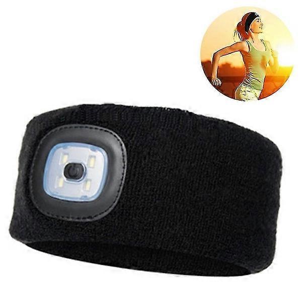 Beanie Hat with Light, Adjustable Brightness Headlamp Cap for Camping