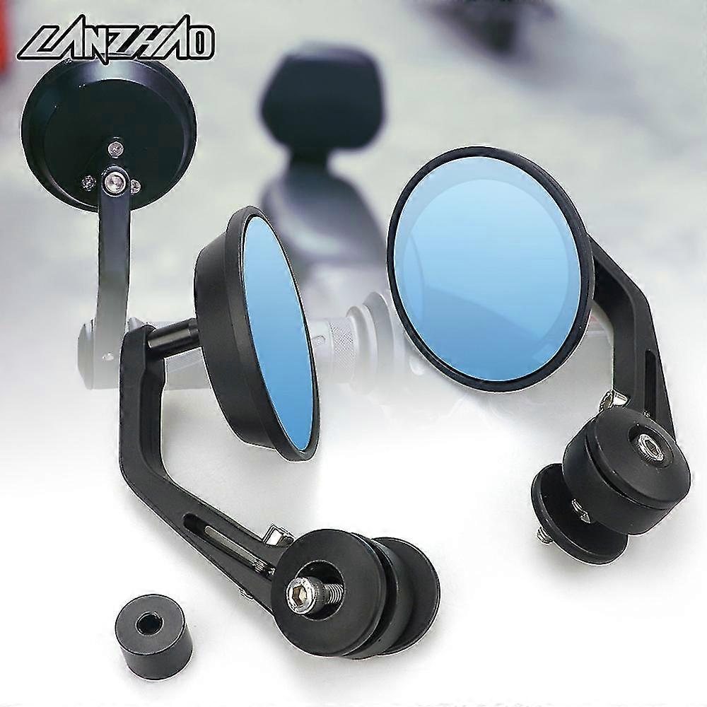 Μαύρος ρετρό στρογγυλός κυρτός καθρέφτης M6 άκρων φραγμών καθρεφτών οπίσθιας άποψης μοτοσικλετών για Vespa GTS 250 300 Primavera σπριντ Primavera Lx 125 150 S150
