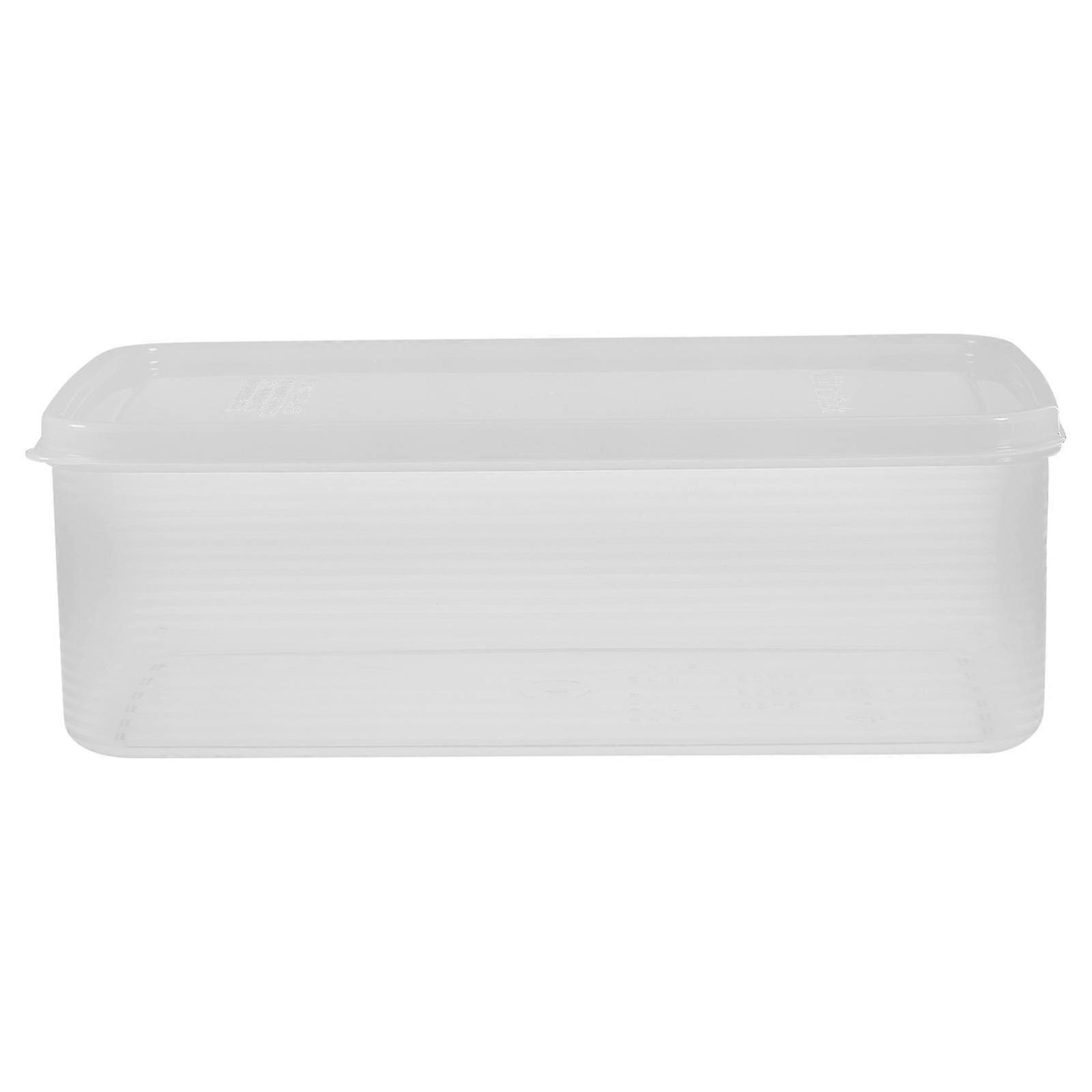 2pcs Toast Box Zer Box Reusable Frid Izer Bread Keep Box Food Accessory