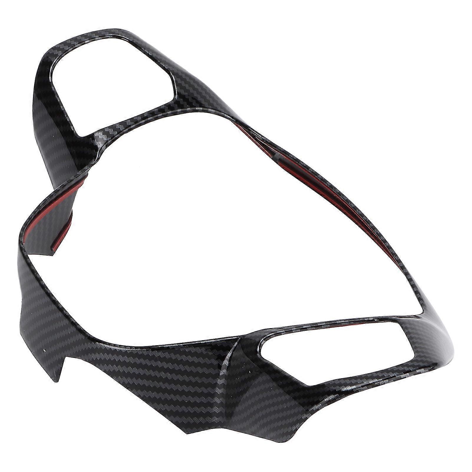Steering Wheel Trim Frame Fiber Cover Replacement For Focus 2019-2021 E2u911