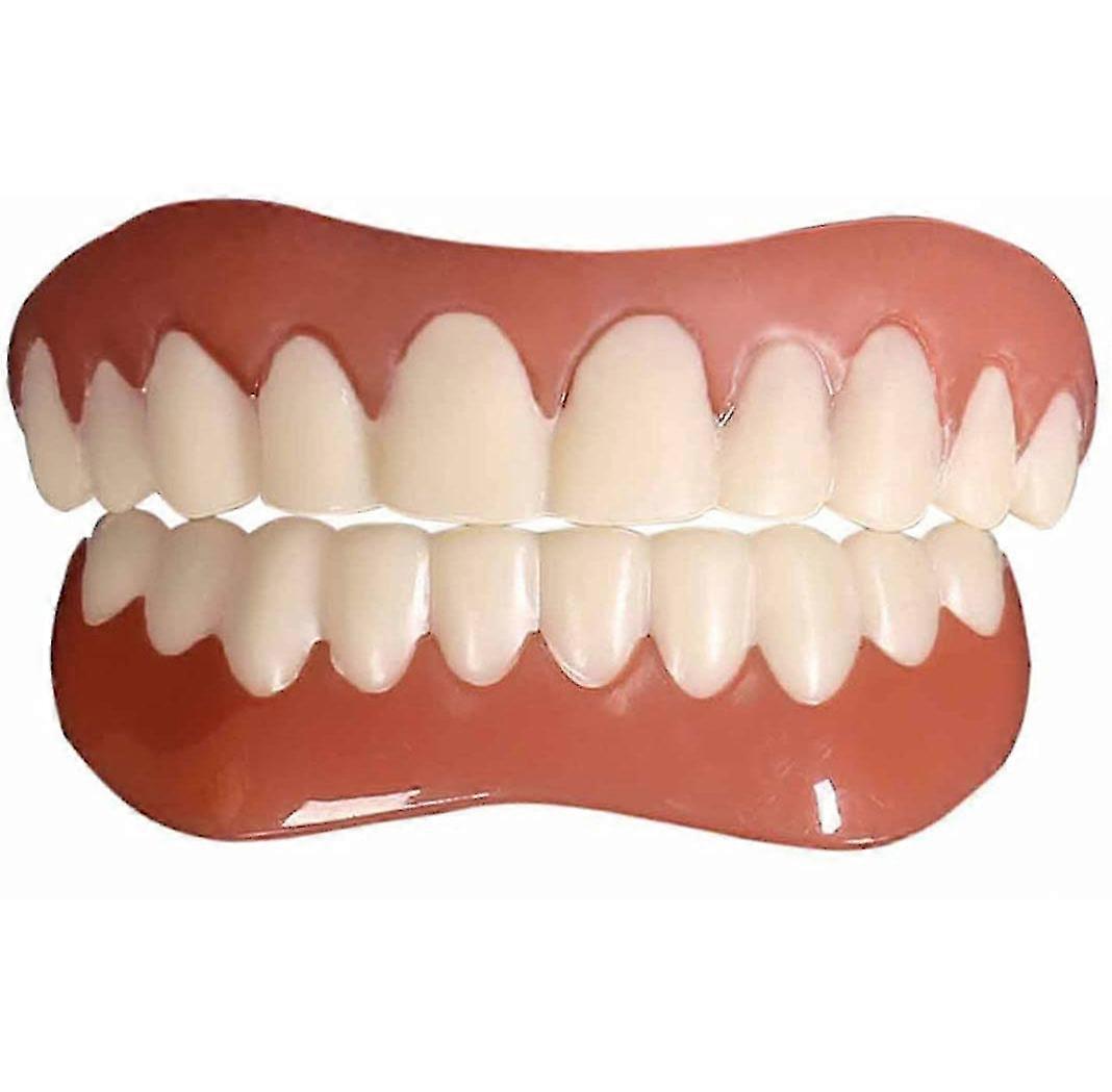White Dentures Teeth For Upper And Lower Jaw Veneers Teeth