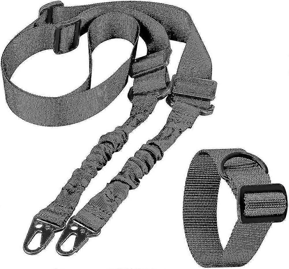 2-punkts taktisk stropp justerbar rifle stropper rifle skjerf pistol med justerbar nylon