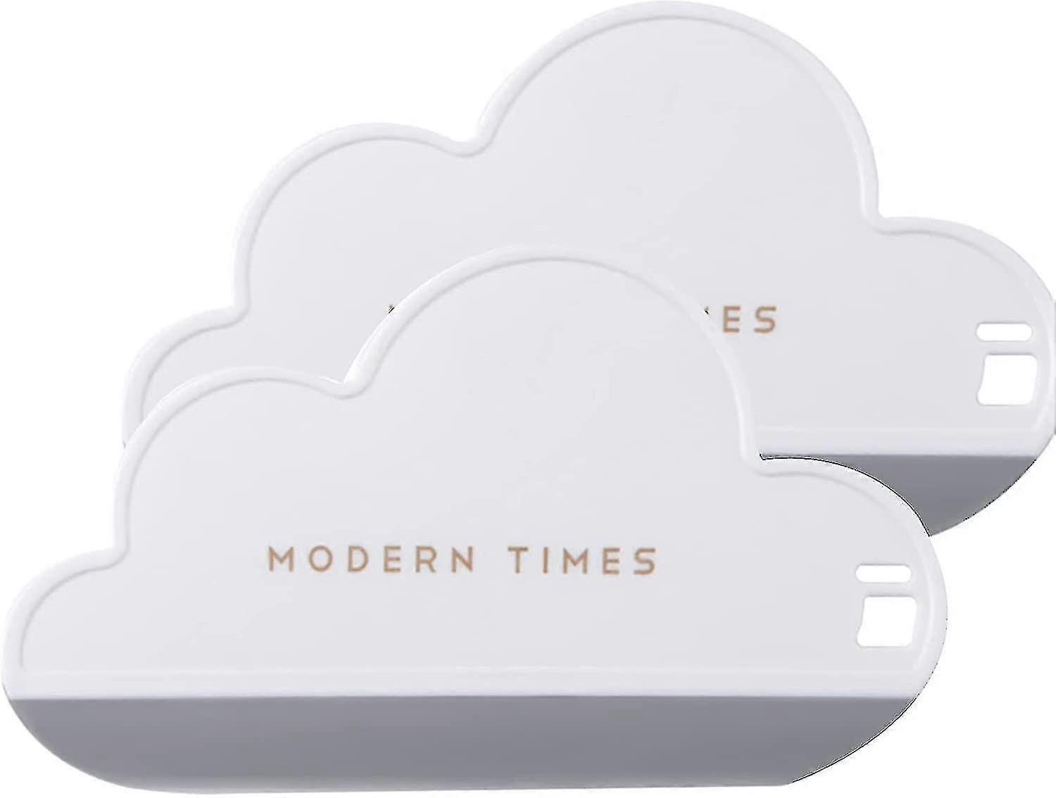 Shower Squeegee, 2 Pack Multi-function Cloud Shaped Silicone Squeegee, White Bathroom Squeegee, Wind