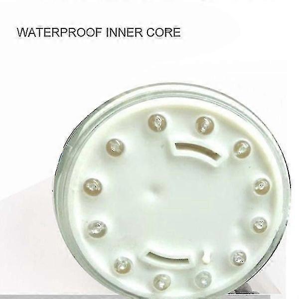 Temperature Control Glowing Shower Head Handheld High Pressure Water Saving