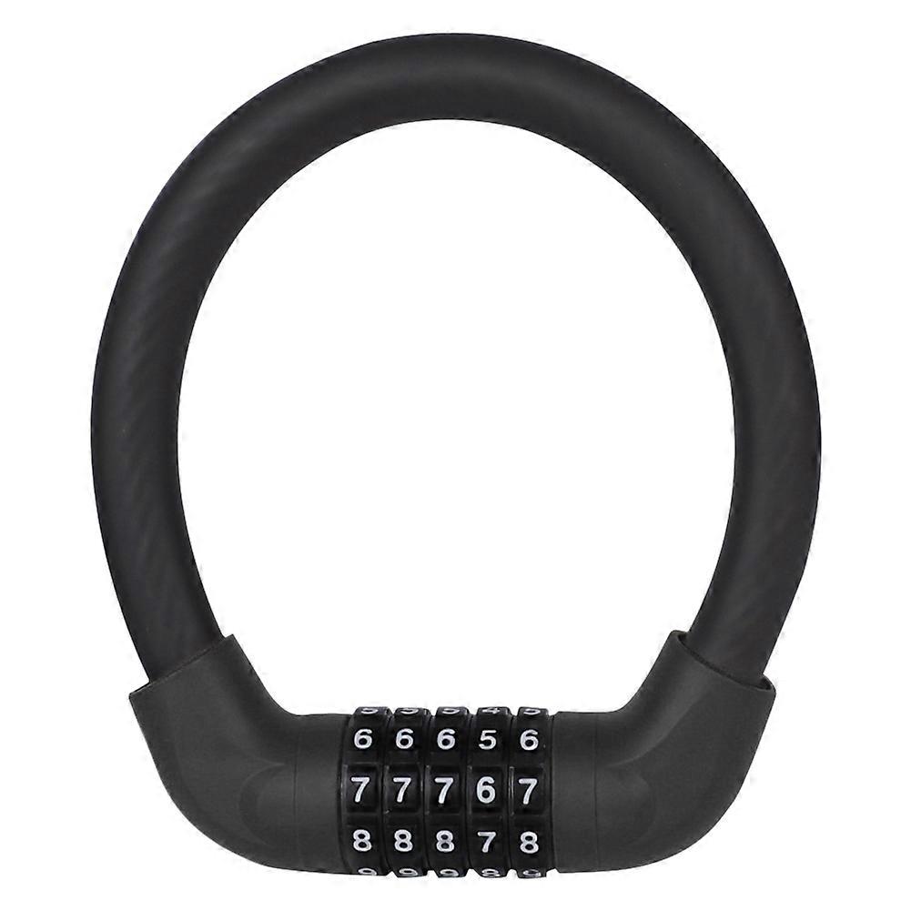 MTB Bicycle Wire Locks 5-Digit Code Bike Motorcycle Security Combination Lock