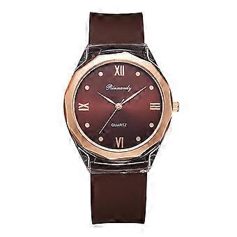 Galety Sleek minimalistisk mode med rem dial kvinders kvarts ur gaveur