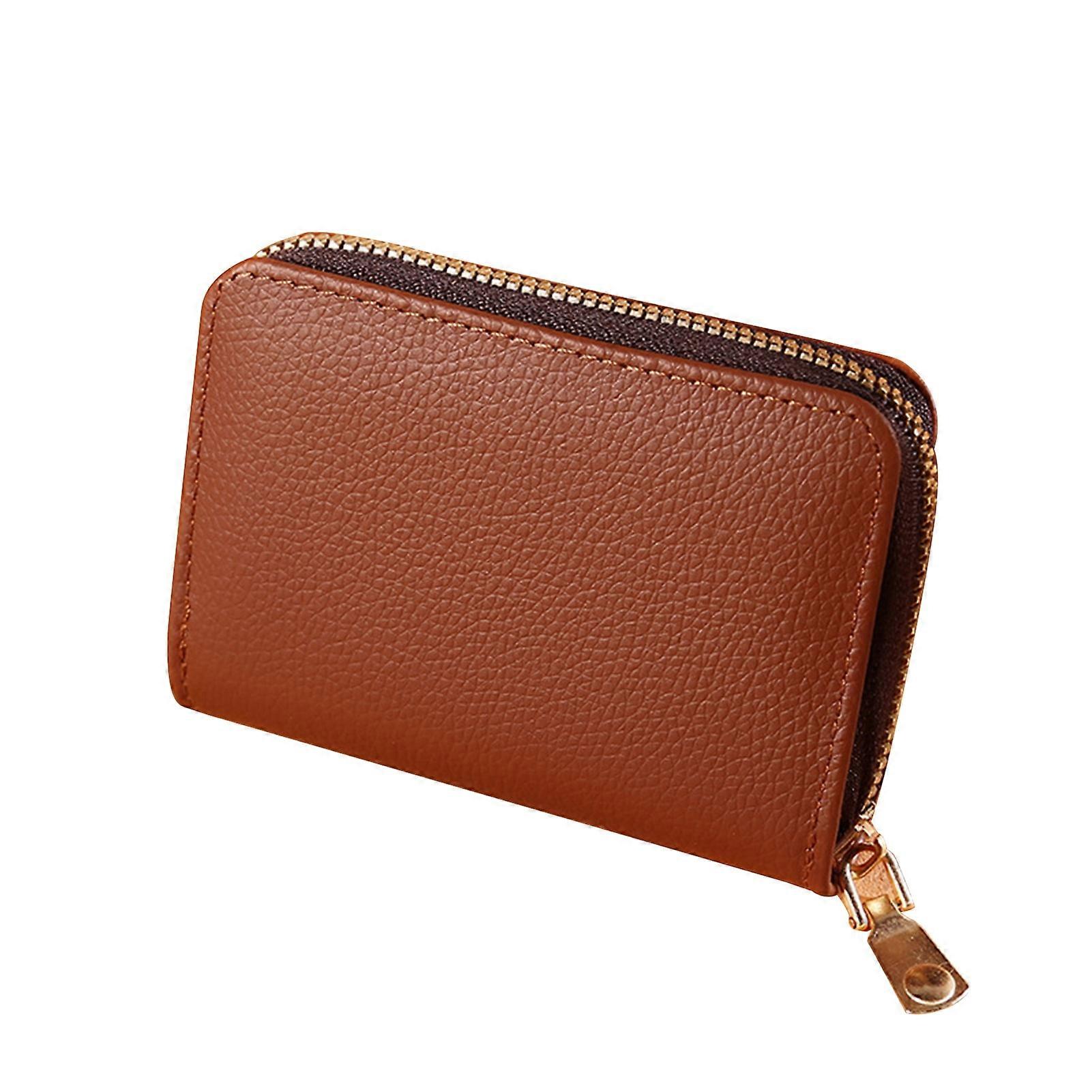Simple Short Wallet Ladies Large Capacity Practical PU Leather Coin Purse