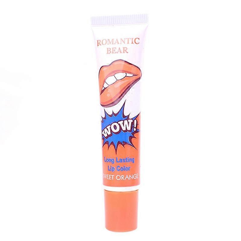 ELECOOL 6 ألوان رومانسية الدب تقشر أحمر الشفاه السائل للماء طويلة الأمد قناع ملمع الشفاه