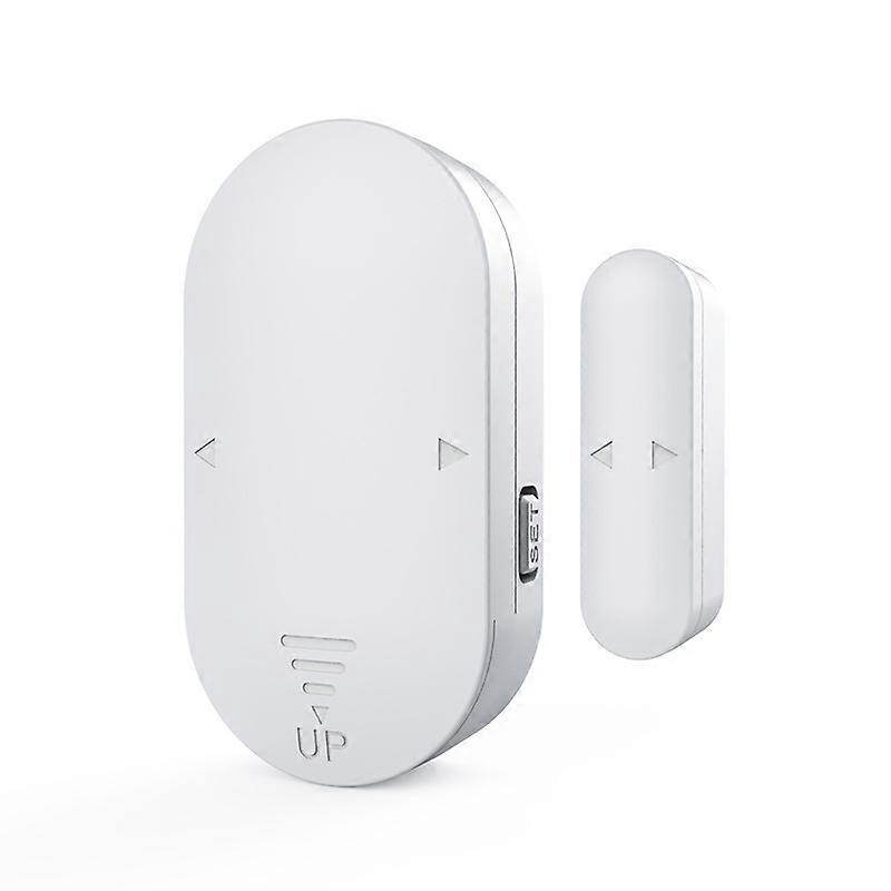 Door and window alarm, household multifunctional door magnetic alarm, white